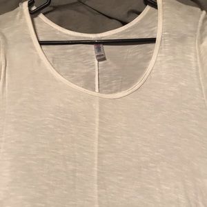 Lularoe perfect t soils white